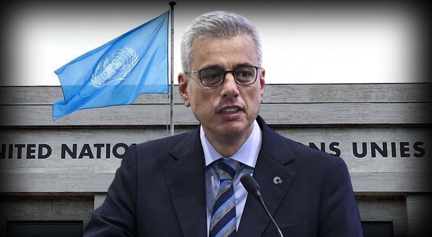 Bakan Memişoğlu, BM Genel Merkezi'nde! Adil bir dünyayı hep birlikte inşa edelim