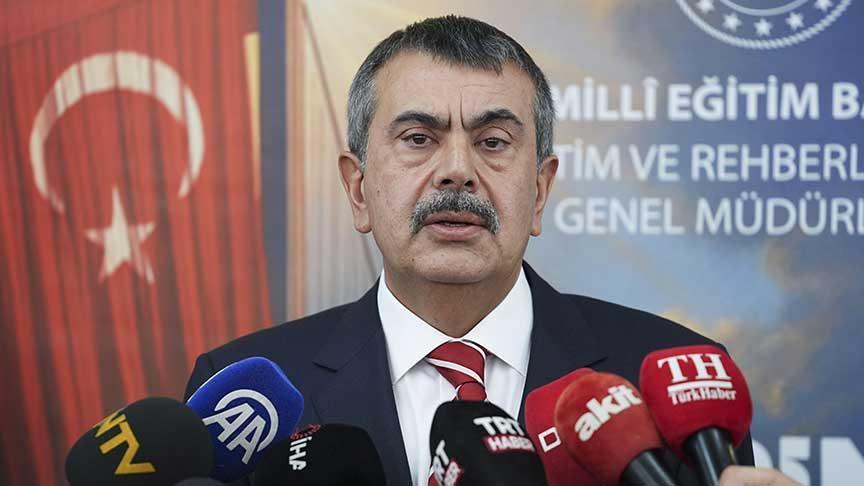 Bakan Tekin'den CHP'ye LGS tepkisi: Bir yığılmanın olduğunu tespit etmedik