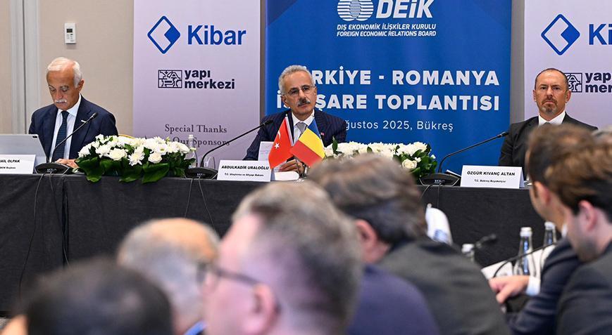 Bakan Uraloğlu, Romanya'da Yuvarlak Masa Toplantısı’na katıldı