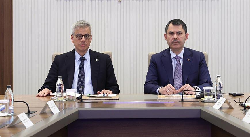 Bakanlar Memişoğlu ve Bakan Kurum istişare toplantısında bir araya geldi