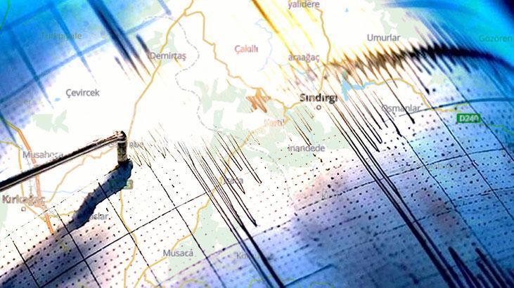 Balıkesir Sındırgı'da 3.8 büyüklüğünde deprem