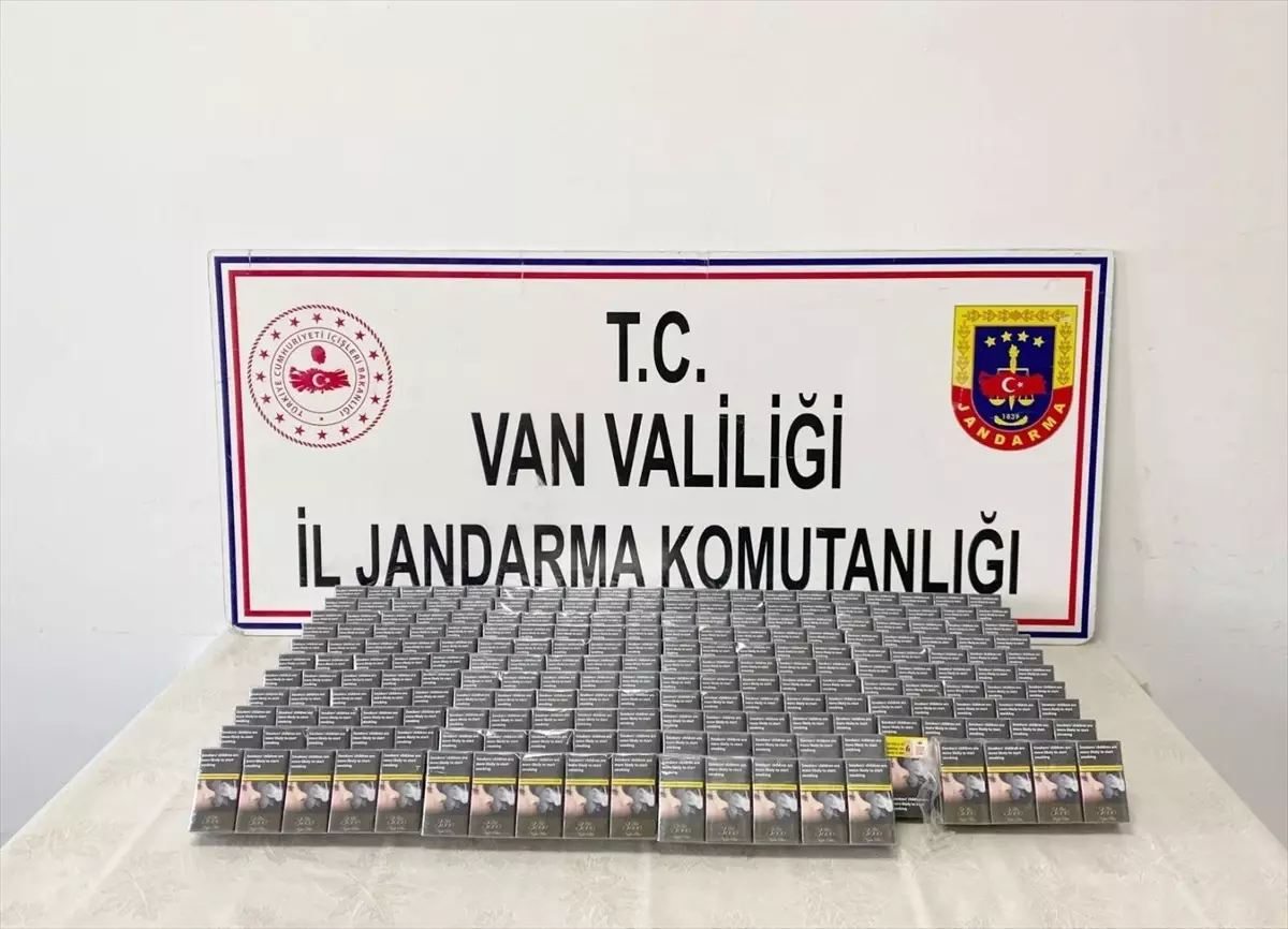Başkale’de 1.470 Paket Kaçak Sigara Ele Geçirildi