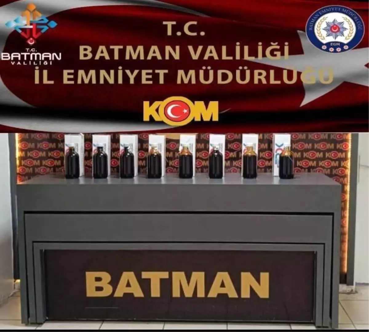 Batman'da Kaçak 21 Ton 600 Litre Akaryakıt Ele Geçirildi