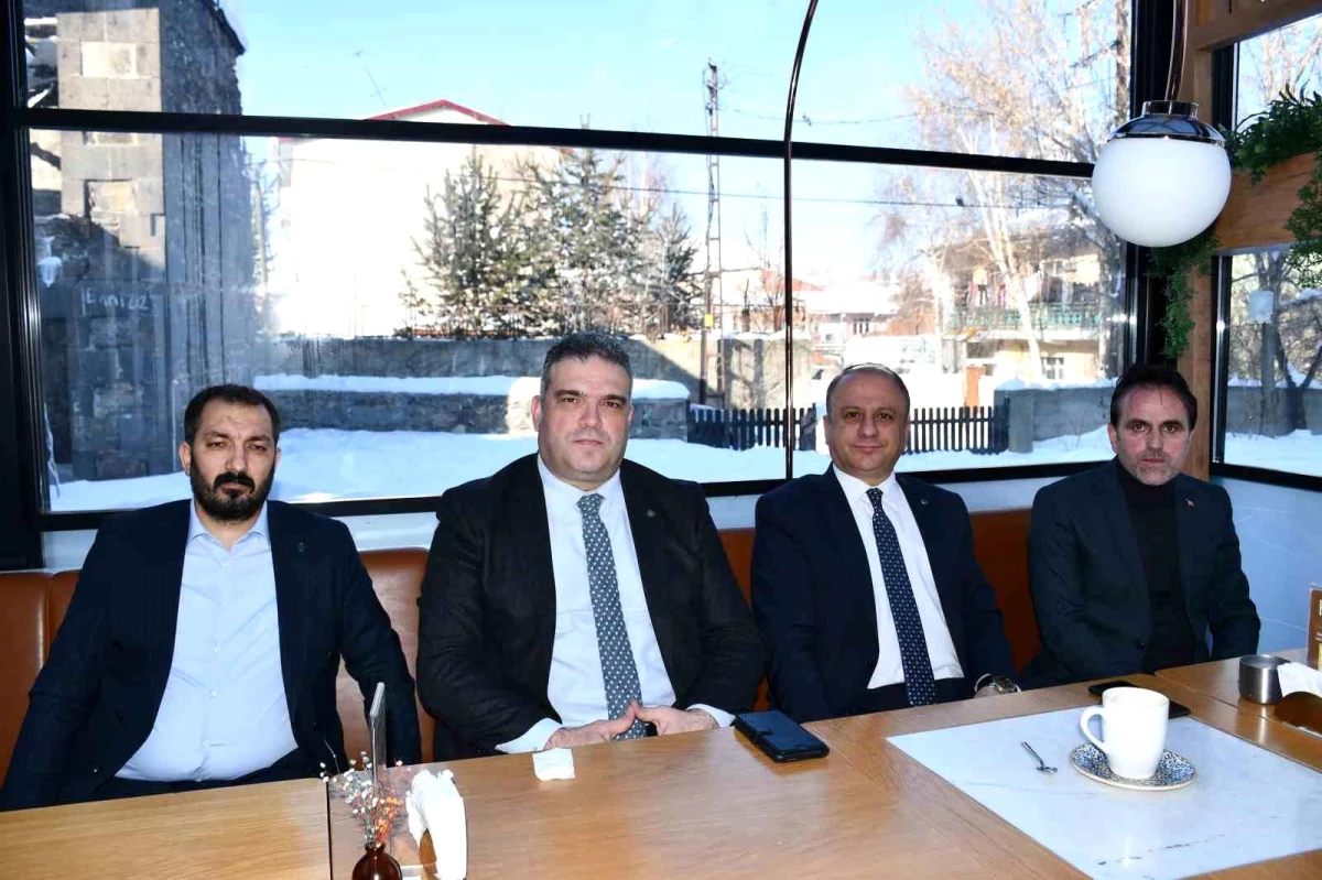 BBP Genel Başkan Yardımcıları Ardahan'da Basın Mensuplarıyla Buluştu