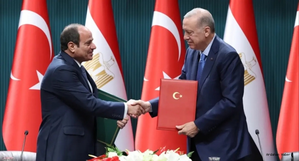 Beştepe'de Erdoğan-Sisi zirvesi! 2 ülke arasında 17 anlaşma imzalandı
