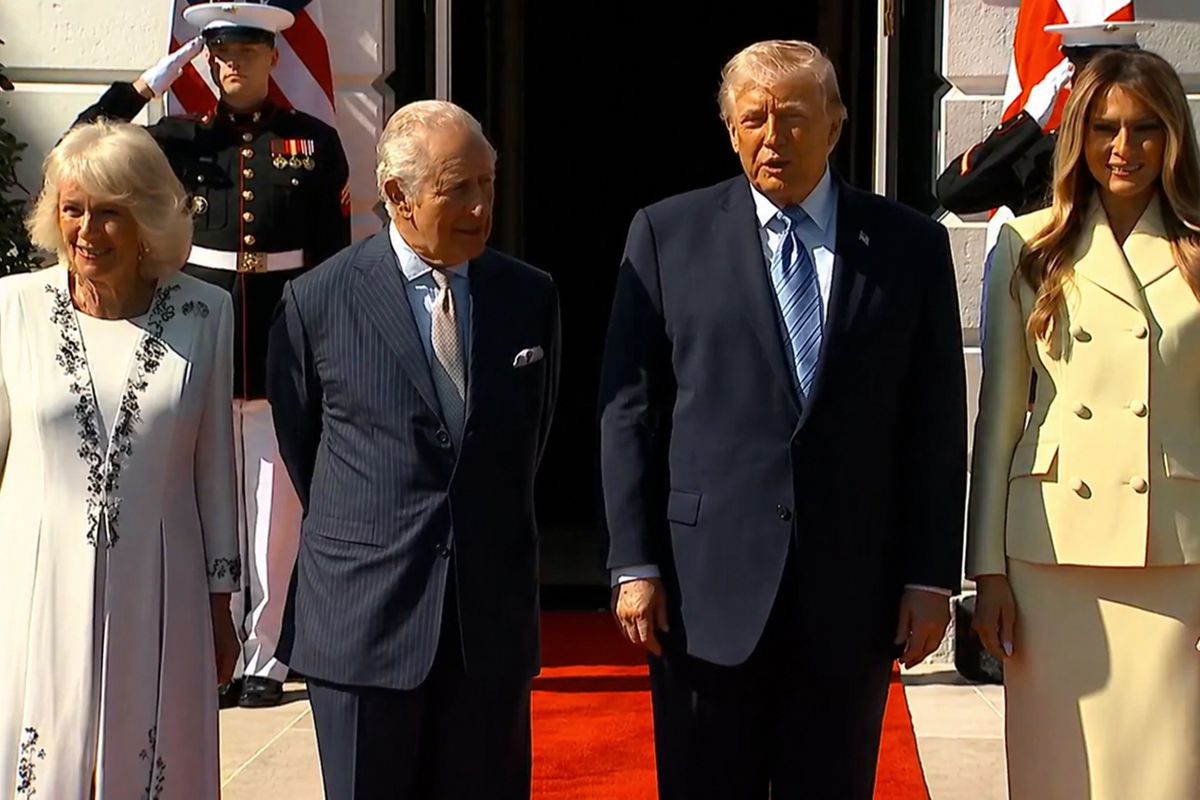 Beyaz Saray’da Dev Zirve: Trump, Kral III. Charles’ı Törenle Karşıladı