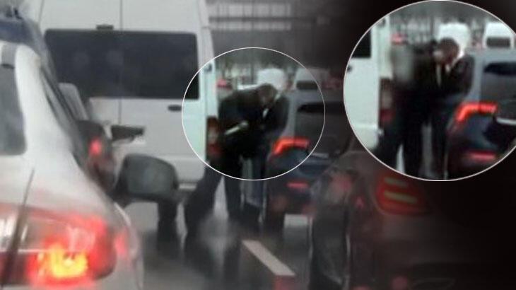 Beykoz'da eli bıçaklı trafik magandası dehşeti yaşattı