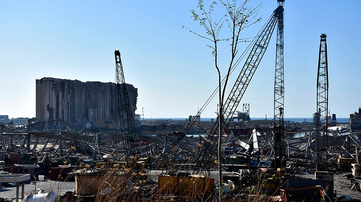 Beyrut Limanı'nda flaş gelişme! 4 tondan fazla amonyum nitrat bulundu