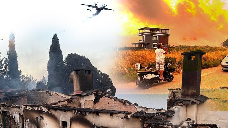Biri bitiyor, biri başlıyor! İzmir'deki yangında hasar sabah ortaya çıktı