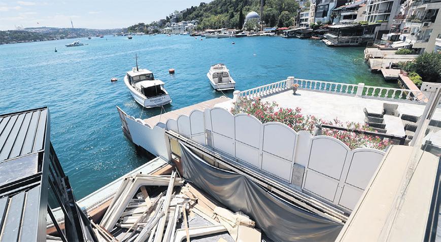 Boğaz’da kaçak yapı yıkımı! İlk durak Bebek