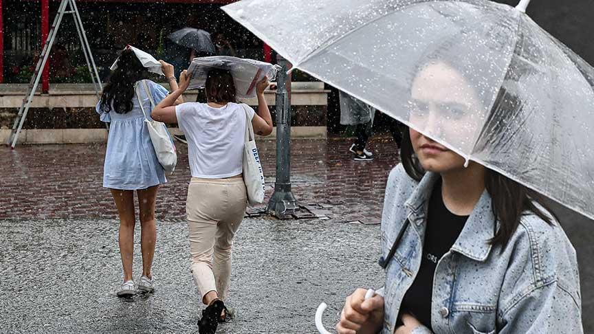 Bu illerde yaşayanlar dikkat: Sağanak yağış ve fırtına alarmı verildi!