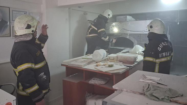 Burdur’da Pide Salonunda Doğal Gaz Patlaması