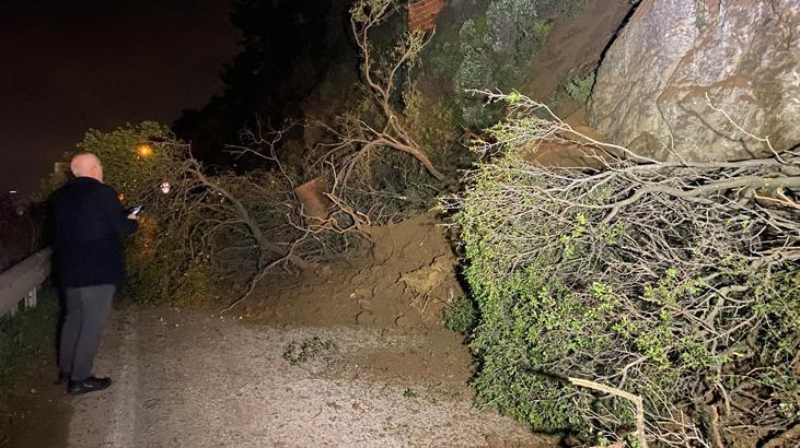 Bursa Mudanya’da Toprak Kayması: Can ve Mal Kaybı Yok