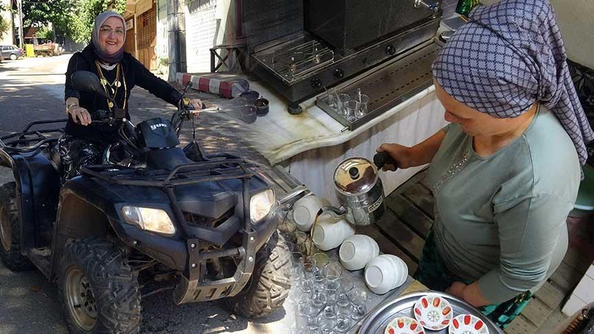 Bursada! Erkekler mahalleden kovuldu, kadınlar kahvede oyun oynadı