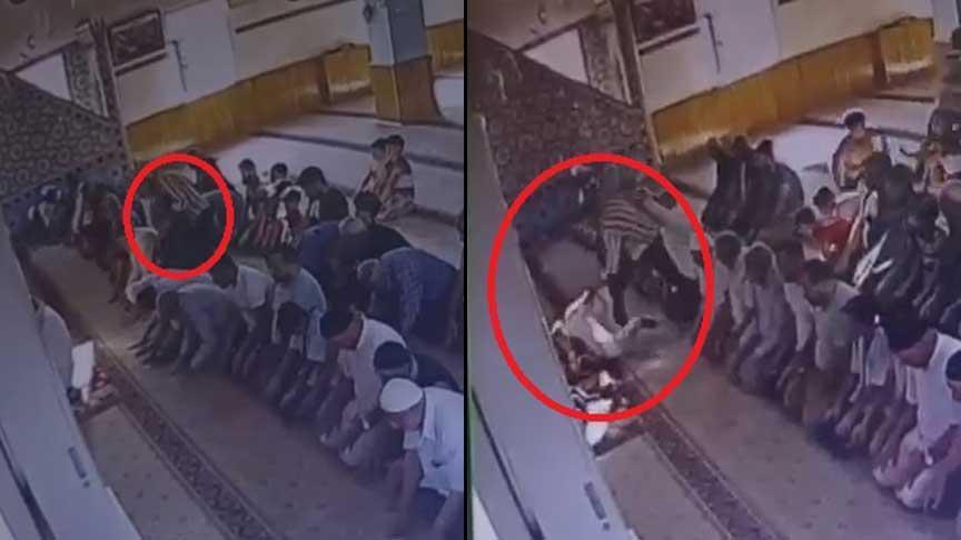 Camideki cinayette yeni görüntü! 63 yaşındaki adamı defalarca bıçakladı