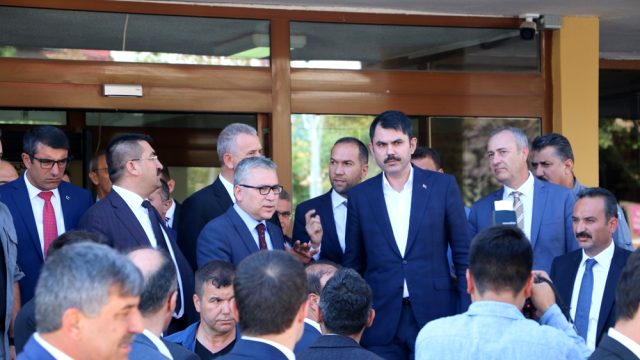 Çevre ve Şehircilik Bakani Murat Kurum Niğde'de