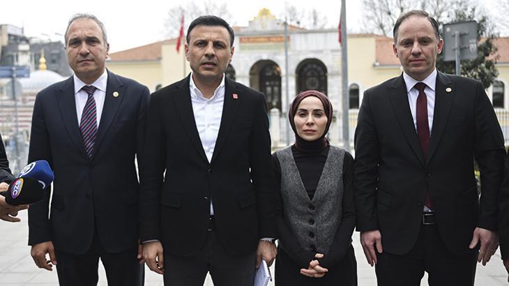 CHP heyeti, İstanbul Valisi Davut Gül'ü ziyaret etti