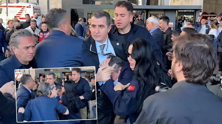 CHP lideri Özgür Özel'e yumruklu saldırı provokasyonu