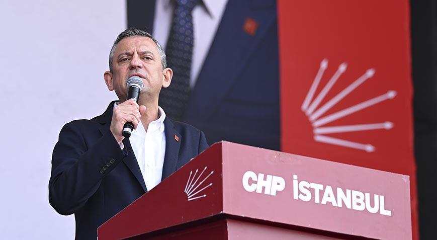 CHP'den Maltepe'de İmamoğlu mitingi