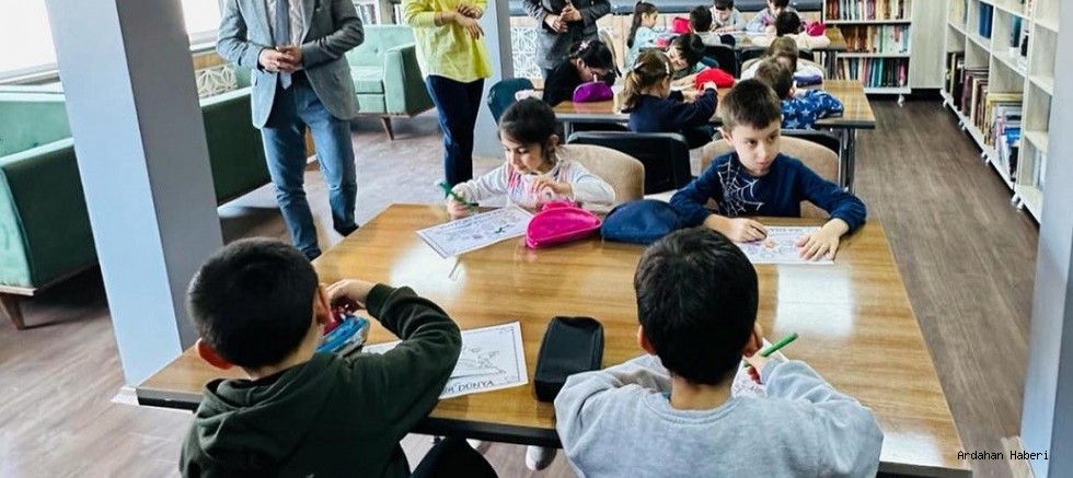 Çıldır Anaokulu öğrencileri 