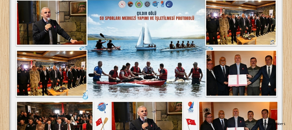 Çıldır gölü’nde tarihi adım: su sporları merkezi kuruluyor!