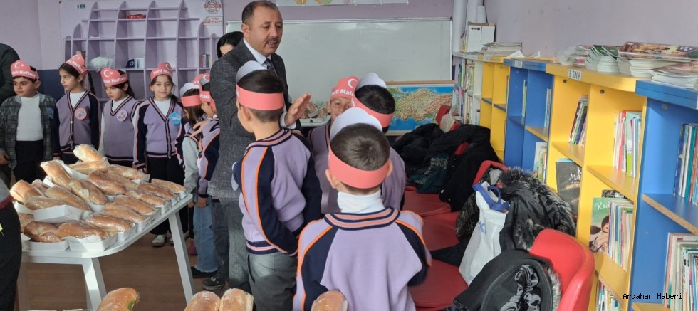 Çıldır İlkokulu’nda Yerli Malı Haftası “Aile Yılı” Temasıyla Kutlandı