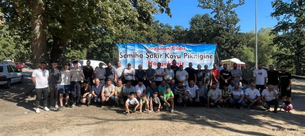 Çıldır Semiha Şakir Köyü İstanbul’da Piknik Organizasyonunda Buluştu