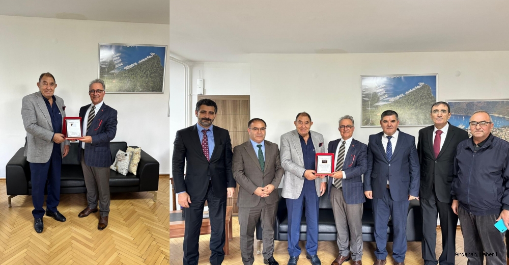 Çıldırlı Eğitimciler Platformundan Prof. Dr. Esfender Korkmaz’a Teşekkür Ziyareti