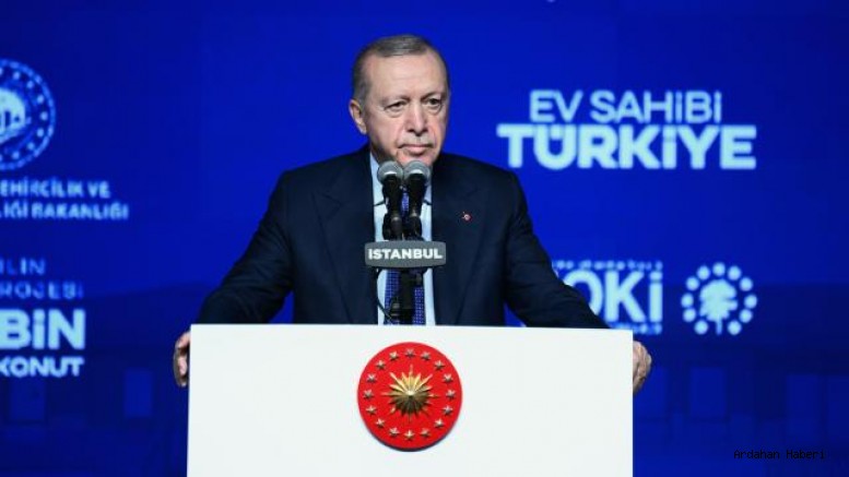 Cumhurbaşkanı Erdoğan 500 bin sosyal konut projesinin detaylarını açıkladı