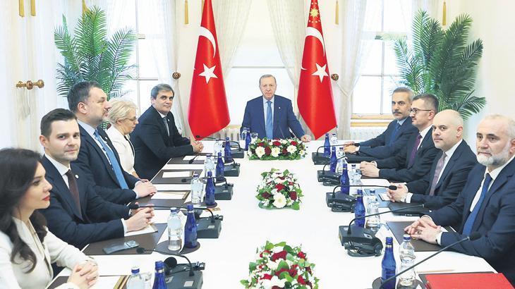 Cumhurbaşkanı Erdoğan, Balkan Ülkeleri Dışişleri Temsilcilerini İstanbul’da Ağırladı