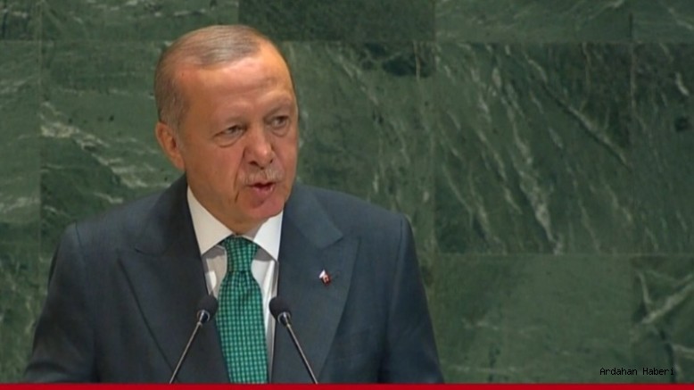 Cumhurbaşkanı Erdoğan BM 80. Genel Kurulu’nda Konuştu