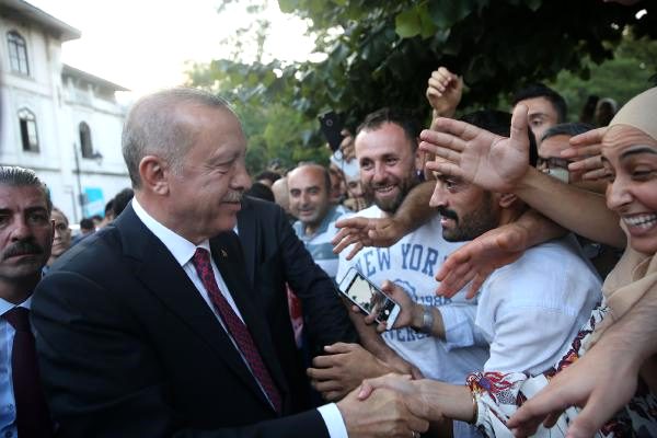 Cumhurbaşkanı Erdoğan Marmara Üniversitesi Rektörlüğünü ziyaret etti