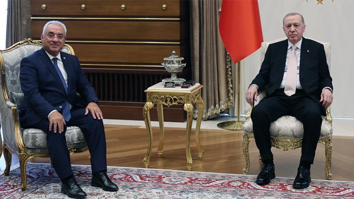 Cumhurbaşkanı Erdoğan siyasi parti liderlerini kabul etti