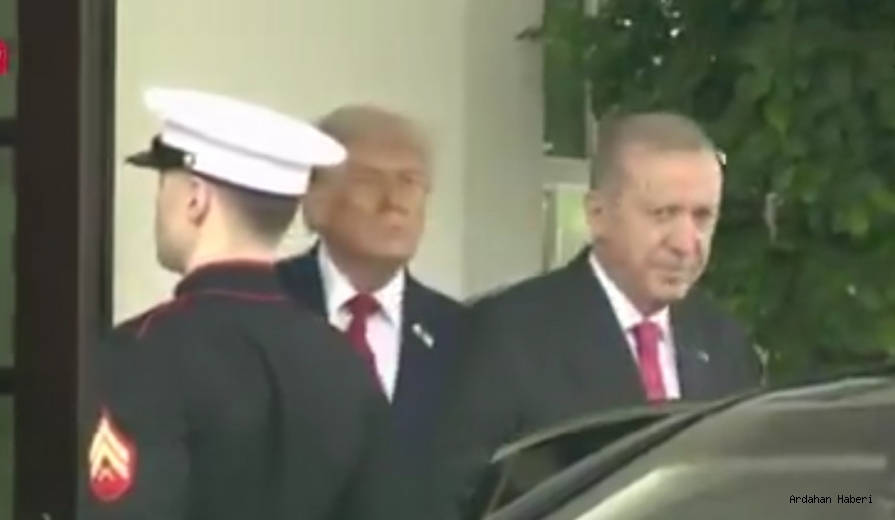 Cumhurbaşkanı Erdoğan ve ABD Başkanı Donald Trump'ın Beyaz Saray'da gerçekleştirdiği toplantı sona erdi.