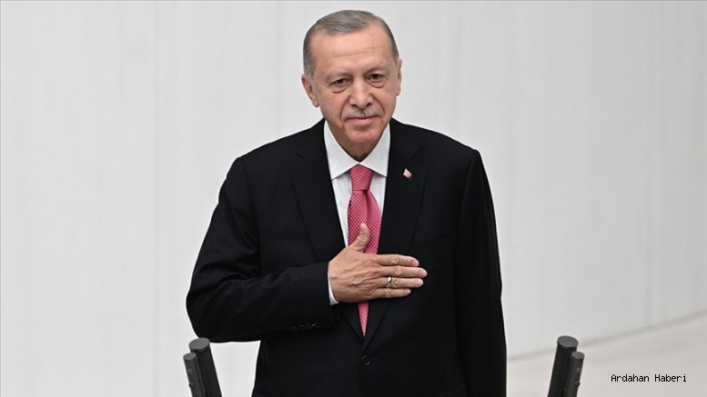 Cumhurbaşkanı Erdoğan yemin etti 