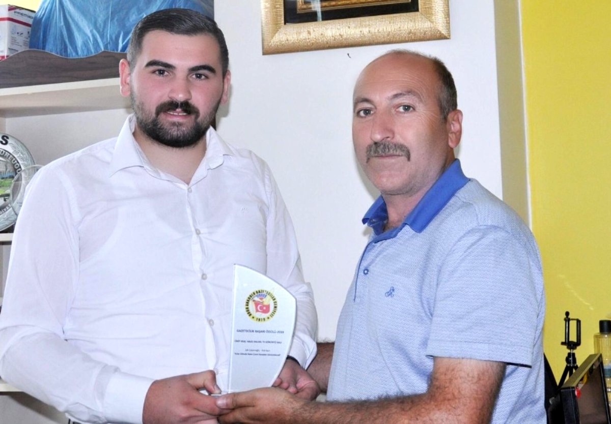 DAGC'den Yıldırım'a başarılı gazetecilik ödülü