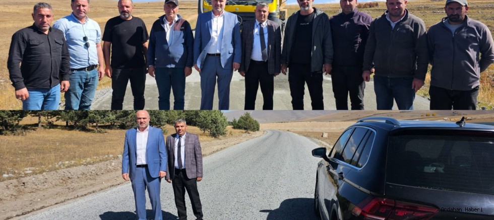 Damal ve Hanak’ta Yol Çalışmaları Sürüyor