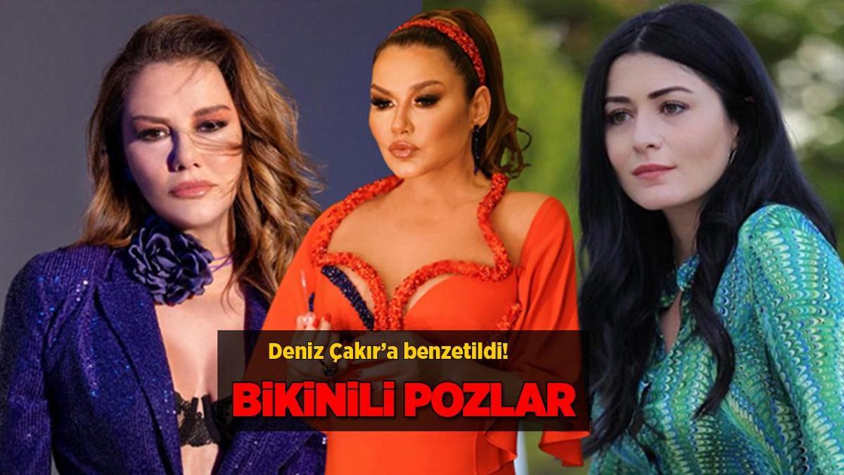 Deniz Seki adaşına benzetildi! Bikinili fotoğraf paylaştı fit hali dikkat çekti