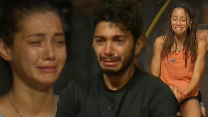 Deprem haberini alan Survivor yarışmacıları gözyaşlarına boğuldu