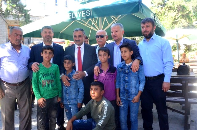 Develiler bayramlaştı