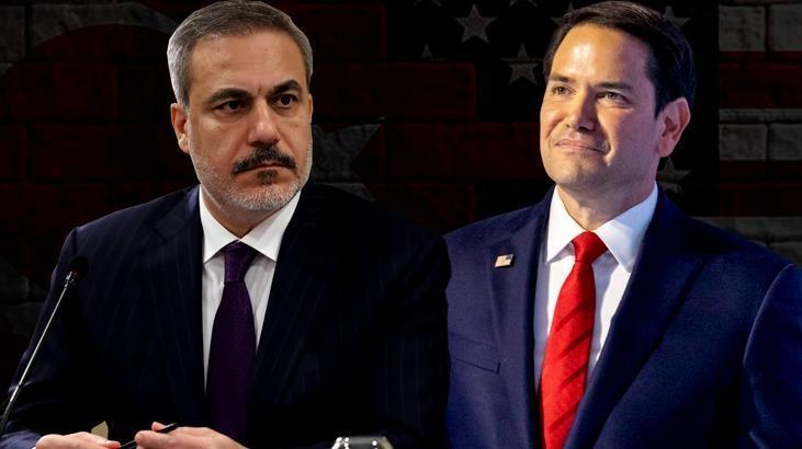 Dışişleri Bakanı Hakan Fidan, ABD'li mevkidaşı ile görüştü