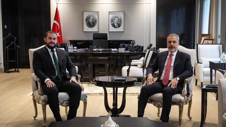 Dışişleri Bakanı Hakan Fidan, Sırbistan Devlet Bakanı Zukorlic ile Ankara'da görüştü