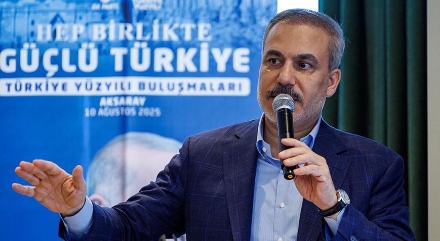 Dışişleri Bakanı Hakan Fidan'dan Aksaray'da temaslar