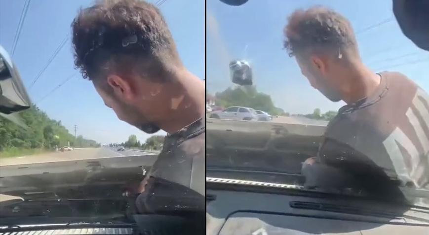 Düzce'de akılalmaz olay! Arızayı bulmak için ustayı motorun içine bindirdi