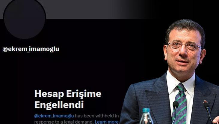 Ekrem İmamoğlu'nun X hesabı kapatıldı! Yeni açıklama geldi