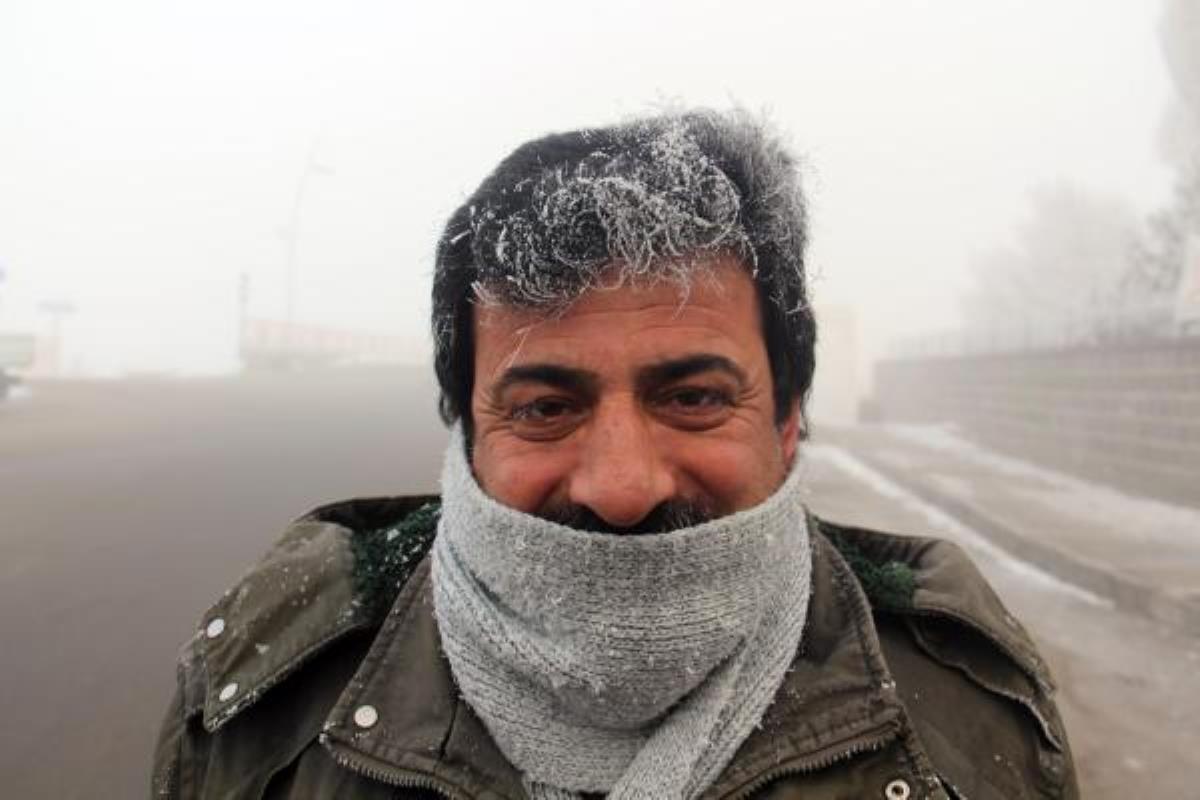 Eksi 20 derece Ardahan'da yoğun sis