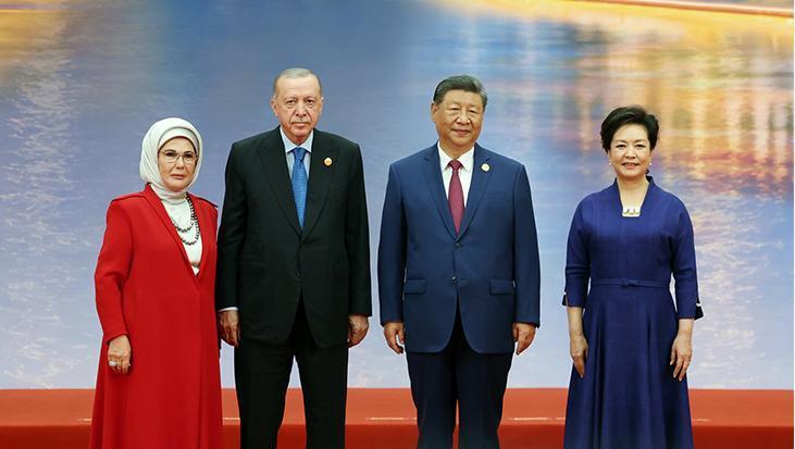 Emine Erdoğan, Çin'de lider eşleriyle yemekte bir araya geldi