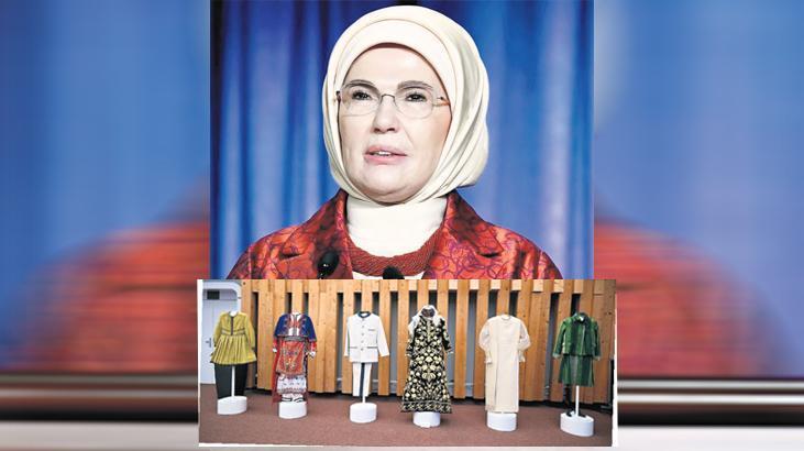 Emine Erdoğan’dan Strazburg’daki “Türkiye Dokuma Atlası – Kumaşın Hafızası” Sergisine Anlamlı Mesaj