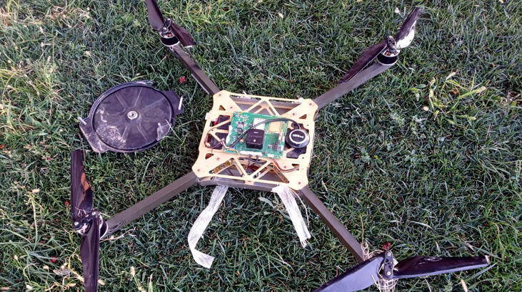 Ermenistan kamikaze drone'u düşürüldü