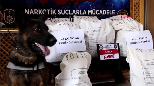 Erzincan Polisi uyuşturucuya geçit vermiyor